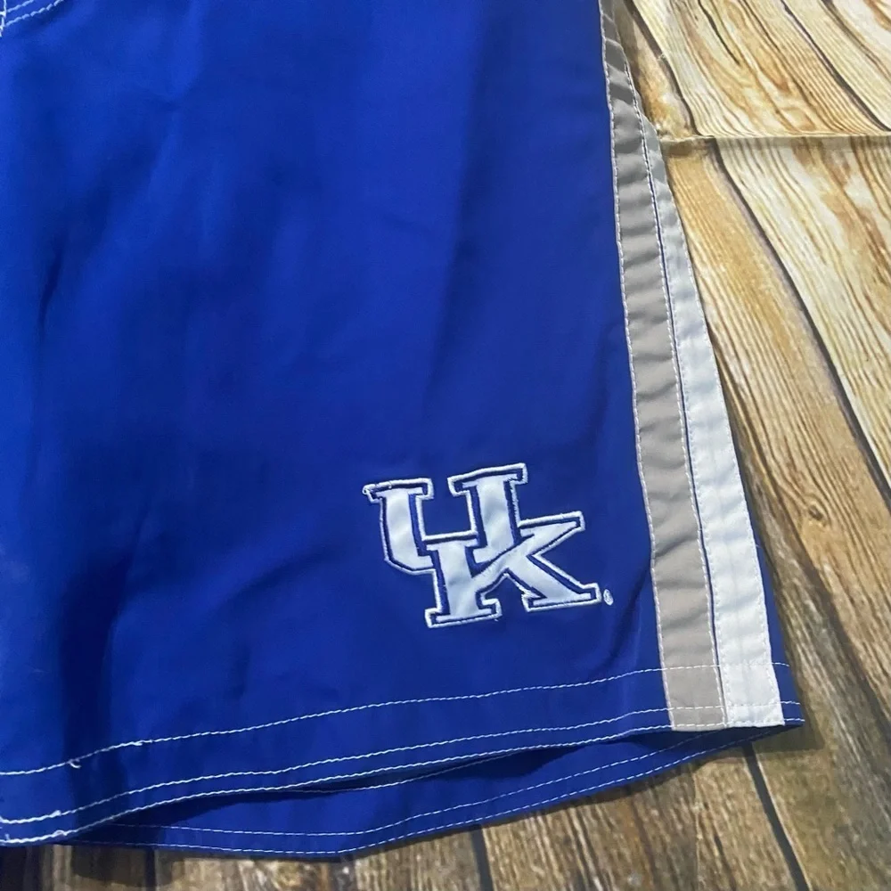 Collegiate UK University of Kentucky Blue Gray Cargo Mesh Brief Board Sh…